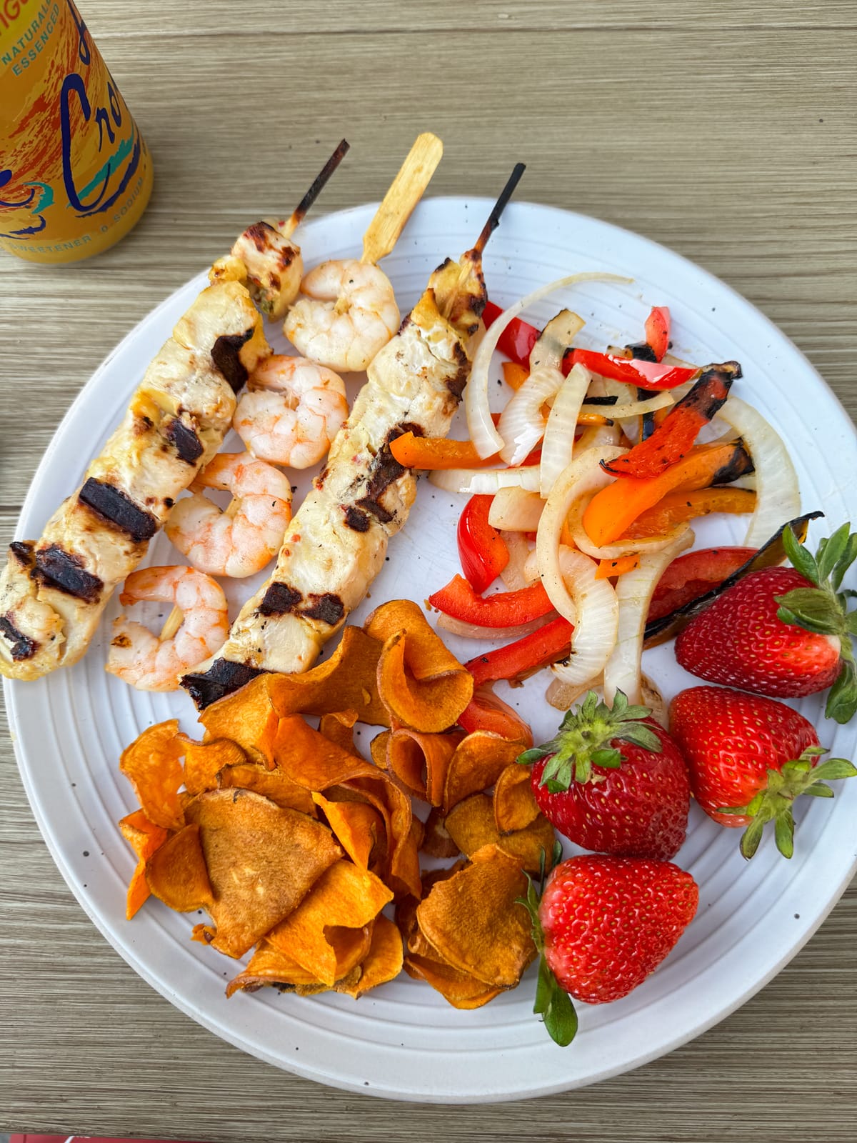 Chicken and Shrimp Kabobs