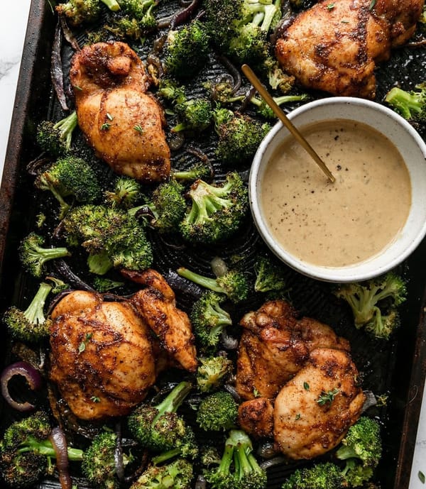 Sheet Pan Chipotle Chicken with Broccoli & Potatoes